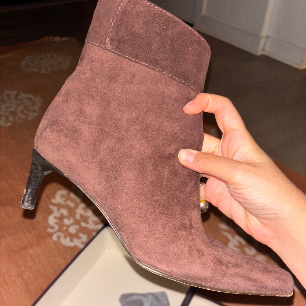 Suede Ralph Lauren ankle boots